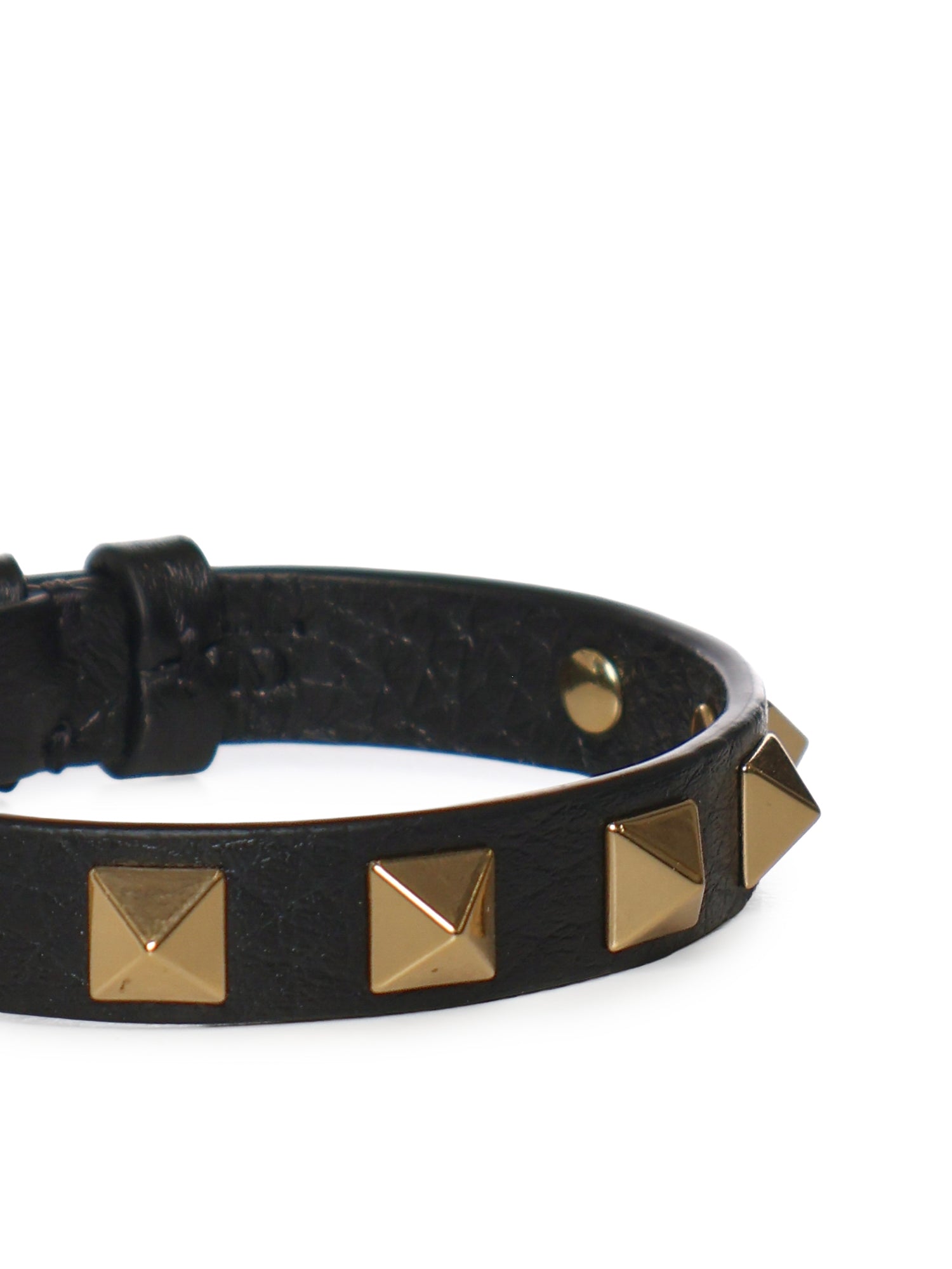 Bracciale Rockstud in pelle e borchie 8Y2J0X53 HAU0NO VALENTINO GARAVANI 