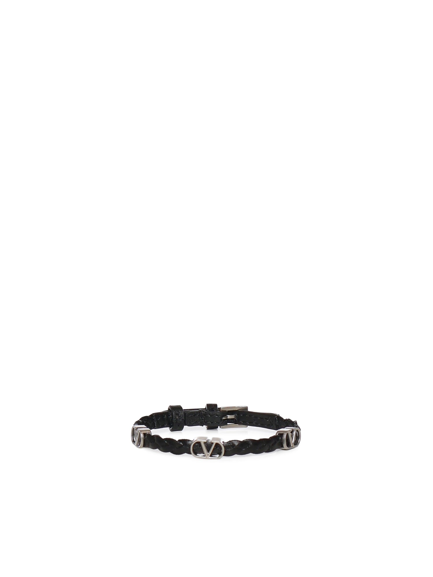 Bracciale Vlogo Signature in vitello intrecciato 8Y2J0X71 QGP0NO VALENTINO GARAVANI 