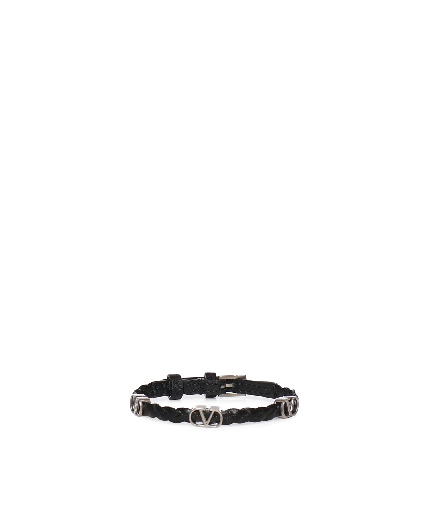 Bracciale Vlogo Signature in vitello intrecciato 8Y2J0X71 QGP0NO VALENTINO GARAVANI 