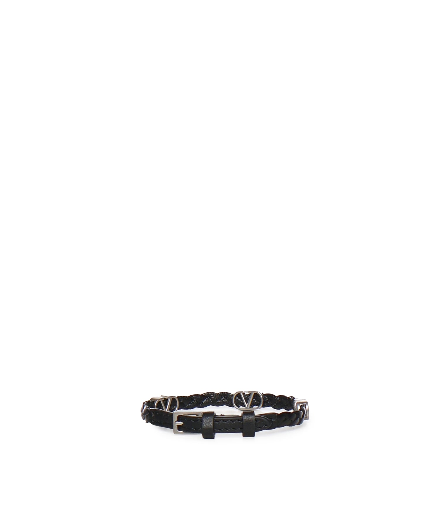 Bracciale Vlogo Signature in vitello intrecciato 8Y2J0X71 QGP0NO VALENTINO GARAVANI 