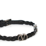 Bracciale Vlogo Signature in vitello intrecciato 8Y2J0X71 QGP0NO VALENTINO GARAVANI 