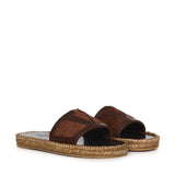 Sandalo slide in suede 8Y2S0M52 GNY7N9 VALENTINO GARAVANI 