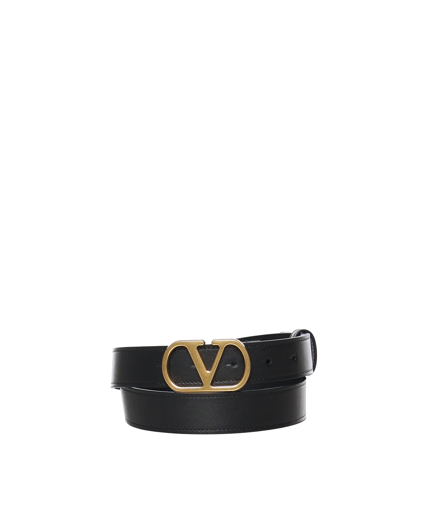 Cintura Vlogo Signature in vitello 8Y2T0SM3 1YR0NO VALENTINO GARAVANI 