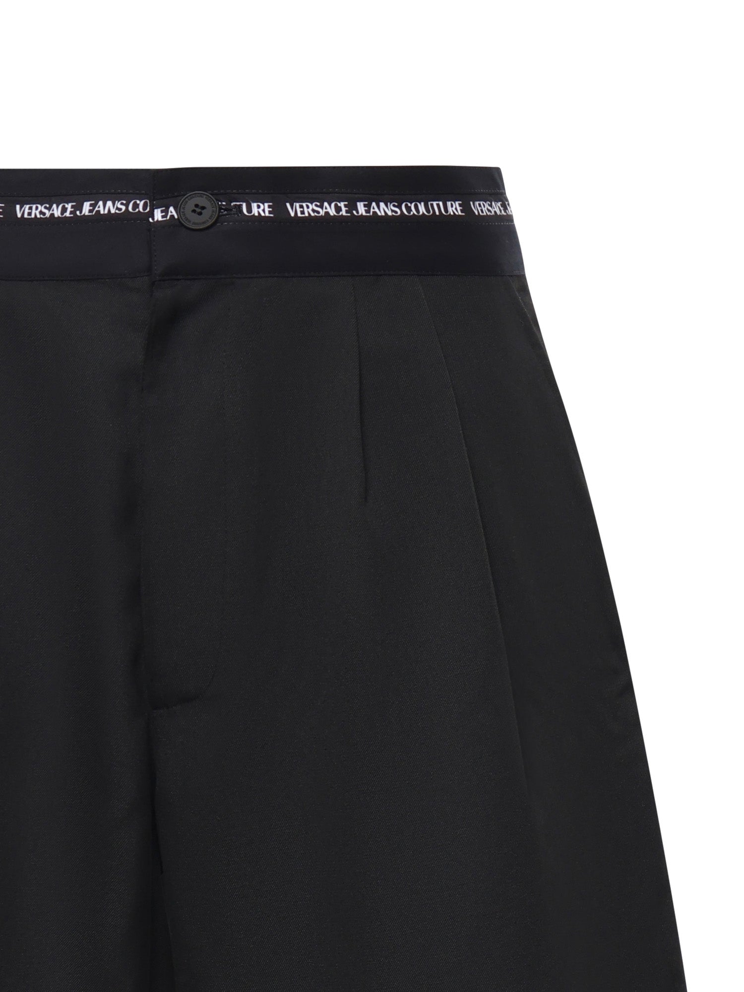Bermuda con logo 80GAD119 N0645899 VERSACE JEANS COUTURE 