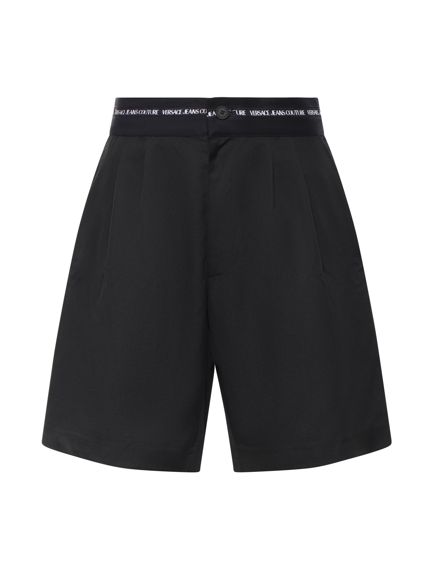 Bermuda con logo 80GAD119 N0645899 VERSACE JEANS COUTURE 