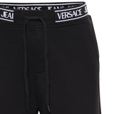 Bermuda in jersey di cotone con logo 80GADT16 CF01T899 VERSACE JEANS COUTURE 