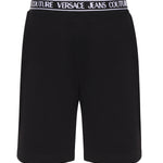 Bermuda in jersey di cotone con logo 80GADT16 CF01T899 VERSACE JEANS COUTURE 