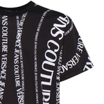 T-shirt in jersey di cotone con stampa 80GAH6R0 JS555L01 VERSACE JEANS COUTURE 