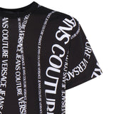 T-shirt in jersey di cotone con stampa 80GAH6R0 JS555L01 VERSACE JEANS COUTURE 