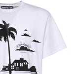 T-shirt in jersey di cotone con stampa 80GAHT11 CJ00T3 VERSACE JEANS COUTURE 