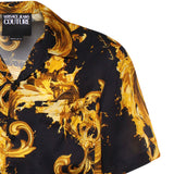 Camicia in twill di viscosa con stampa 80GAL2B0 NS757G89 VERSACE JEANS COUTURE 