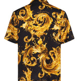 Camicia in twill di viscosa con stampa 80GAL2B0 NS757G89 VERSACE JEANS COUTURE 
