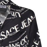 Camicia in twill di viscosa con stampa 80GAL2B0 NS772L01 VERSACE JEANS COUTURE 