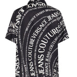 Camicia in twill di viscosa con stampa 80GAL2B0 NS772L01 VERSACE JEANS COUTURE 