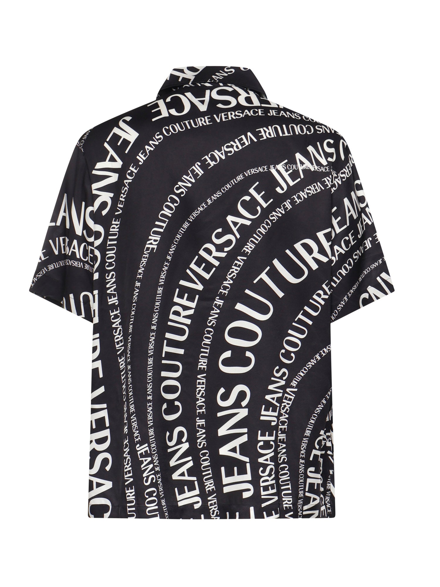 Camicia in twill di viscosa con stampa 80GAL2B0 NS772L01 VERSACE JEANS COUTURE 