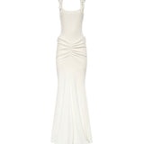 Abito lungo in cotone 80HAO970 J019839 VERSACE JEANS COUTURE 