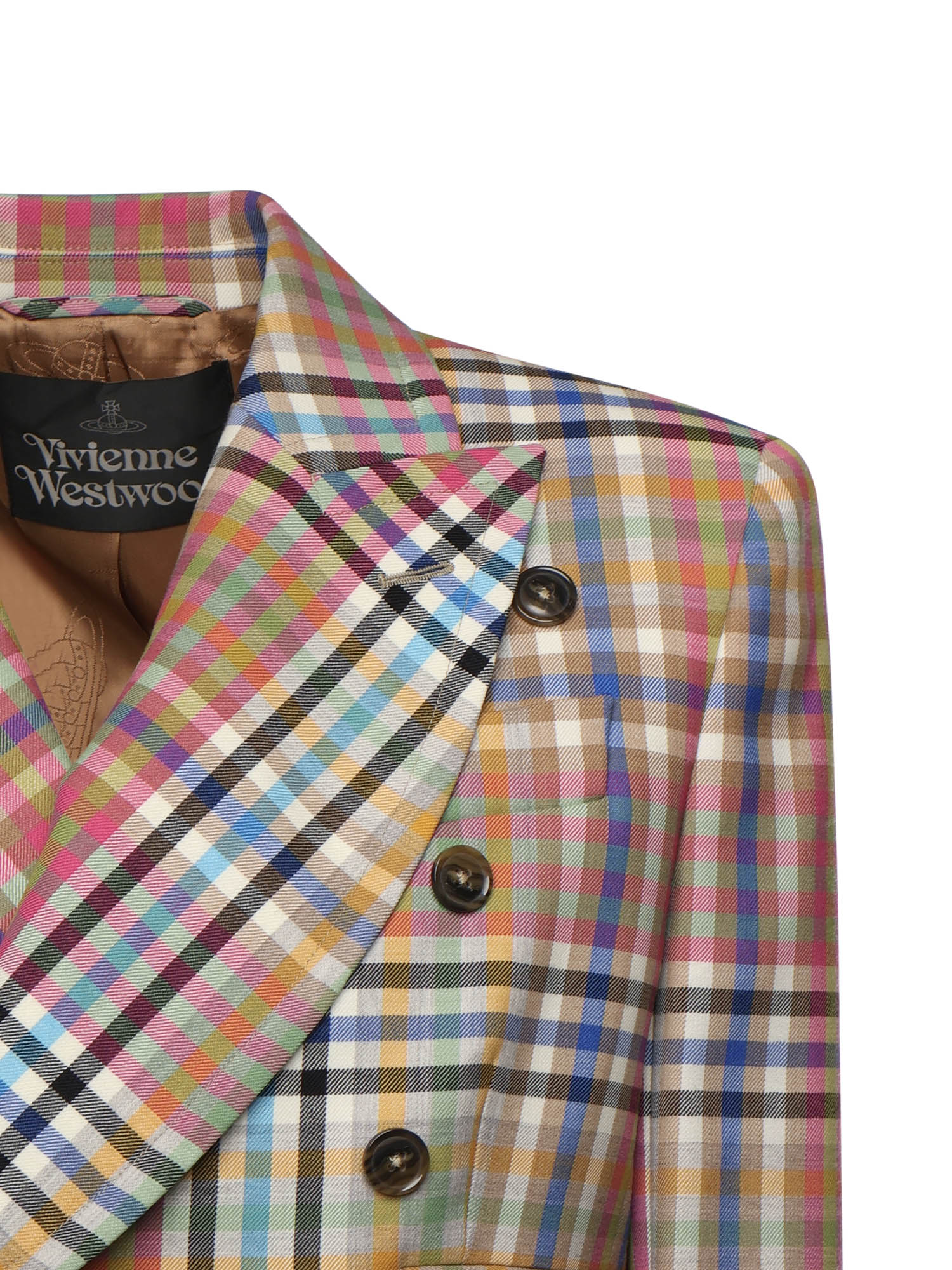 Blazer cropped Cut Off in lana 1401007O W01CDO215 VIVIENNE WESTWOOD 