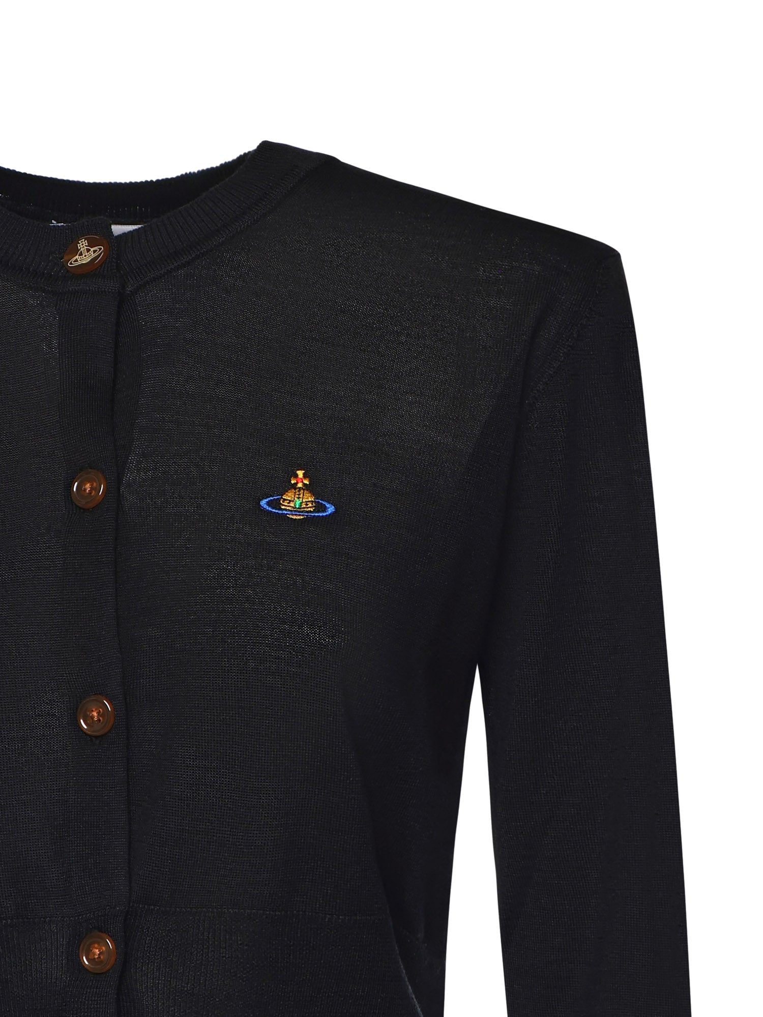 Cardigan Bea con logo 1803002U Y001AN402 VIVIENNE WESTWOOD 