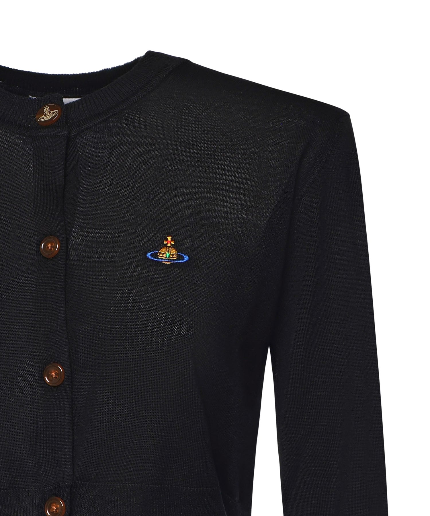 Cardigan Bea con logo 1803002U Y001AN402 VIVIENNE WESTWOOD 