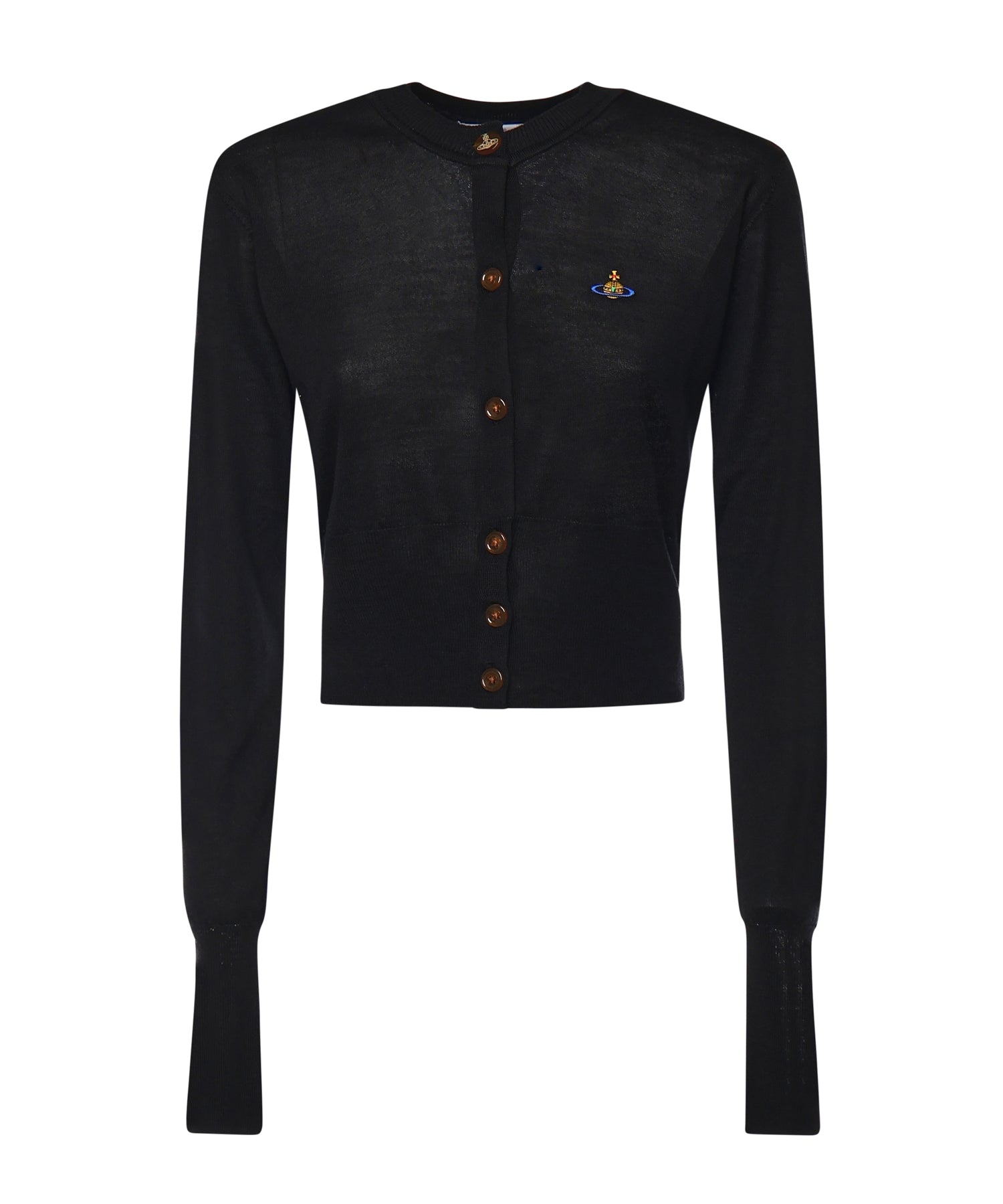 Cardigan Bea con logo 1803002U Y001AN402 VIVIENNE WESTWOOD 