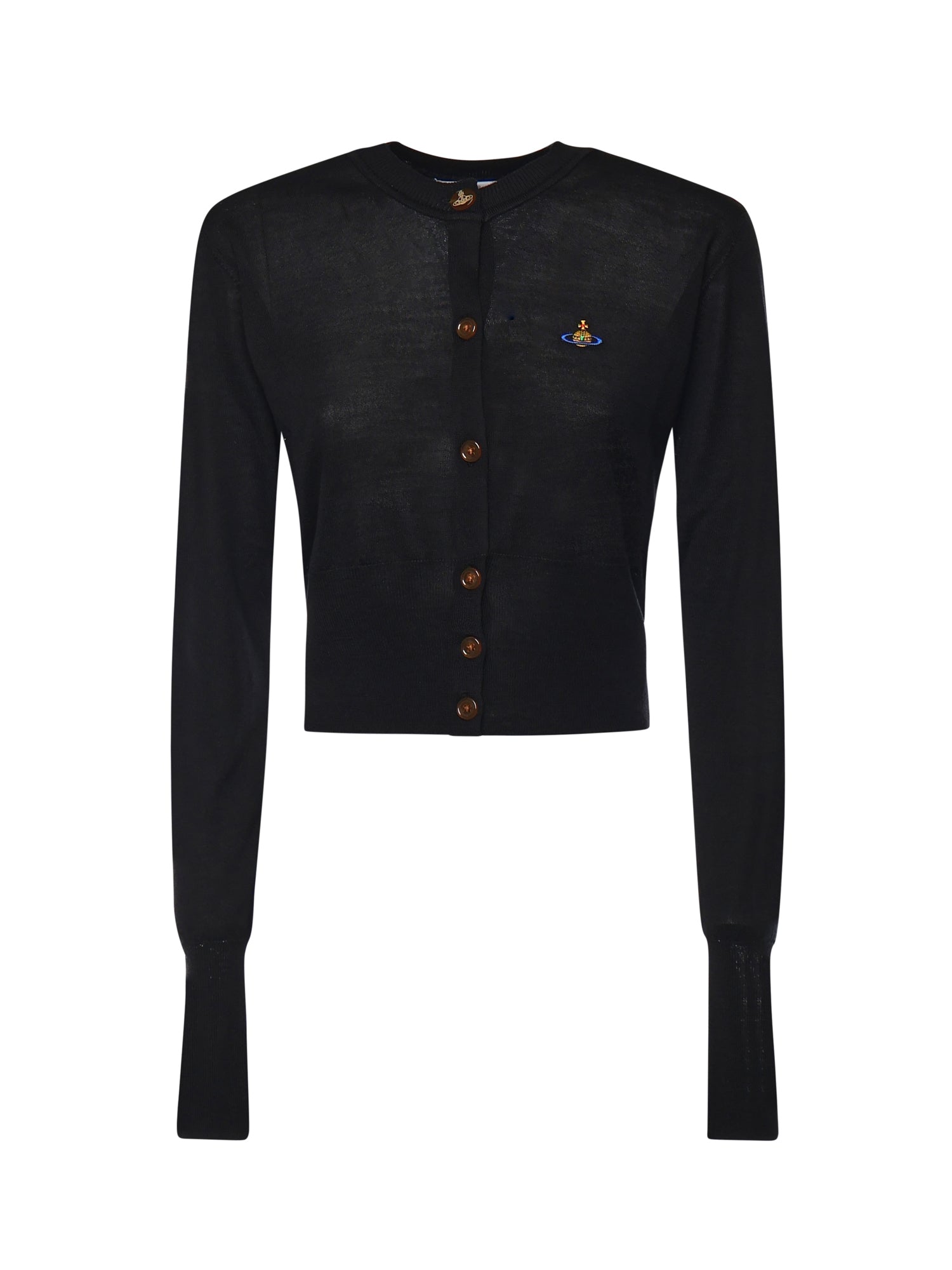 Cardigan Bea con logo 1803002U Y001AN402 VIVIENNE WESTWOOD 