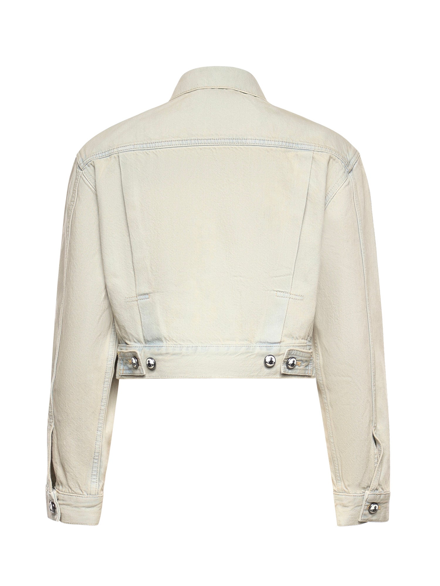 Giacca cropped Marlene in denim 19010018 W01C1B412 VIVIENNE WESTWOOD 