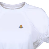 T-shirt cropped Football in cotone 1G010017 J001MA401 VIVIENNE WESTWOOD 