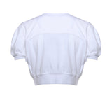 T-shirt cropped Football in cotone 1G010017 J001MA401 VIVIENNE WESTWOOD 