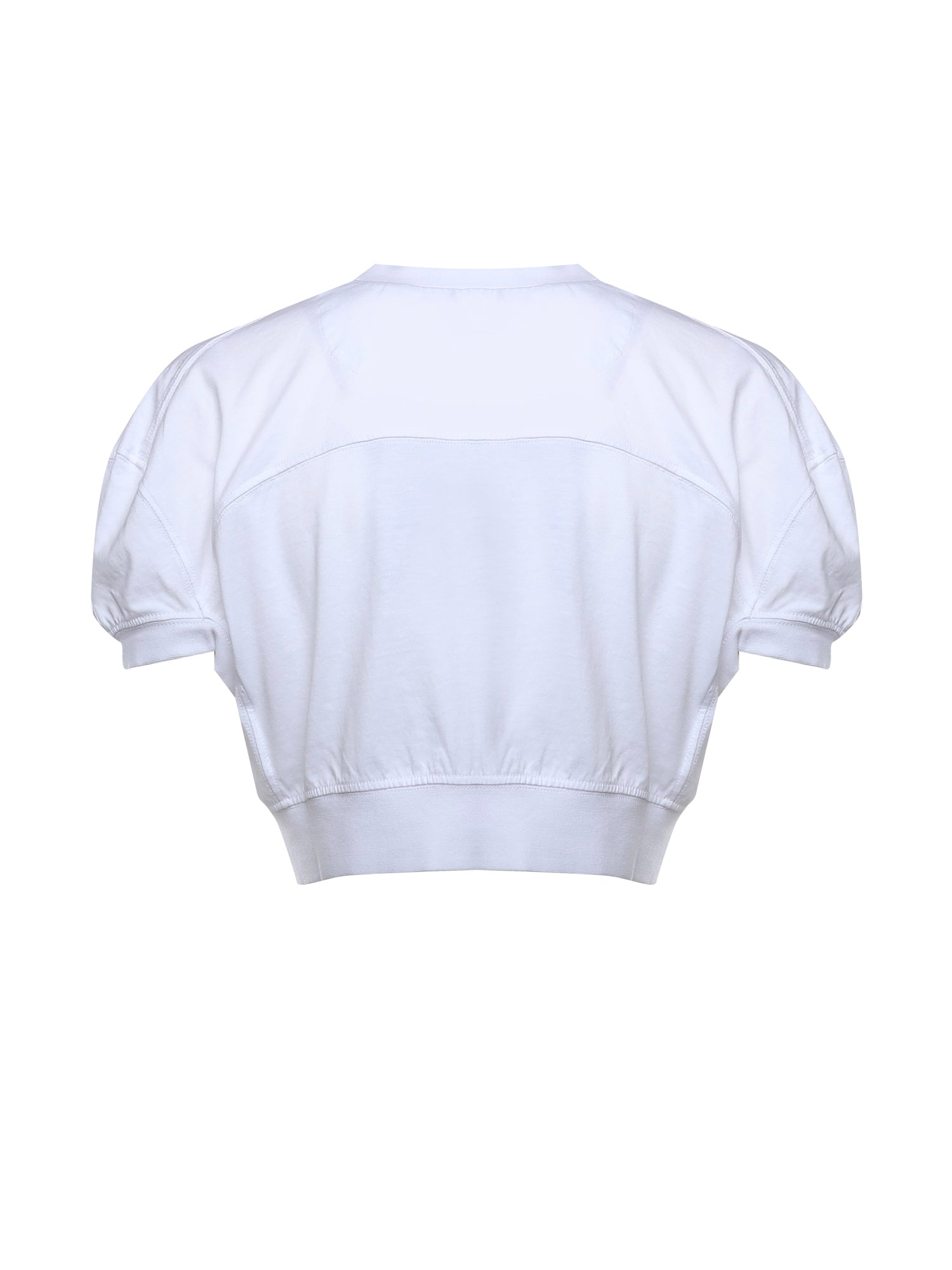 T-shirt cropped Football in cotone 1G010017 J001MA401 VIVIENNE WESTWOOD 