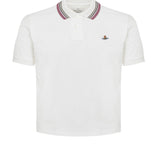 Polo cropped in cotone 1H010004 J00AUA401 VIVIENNE WESTWOOD 