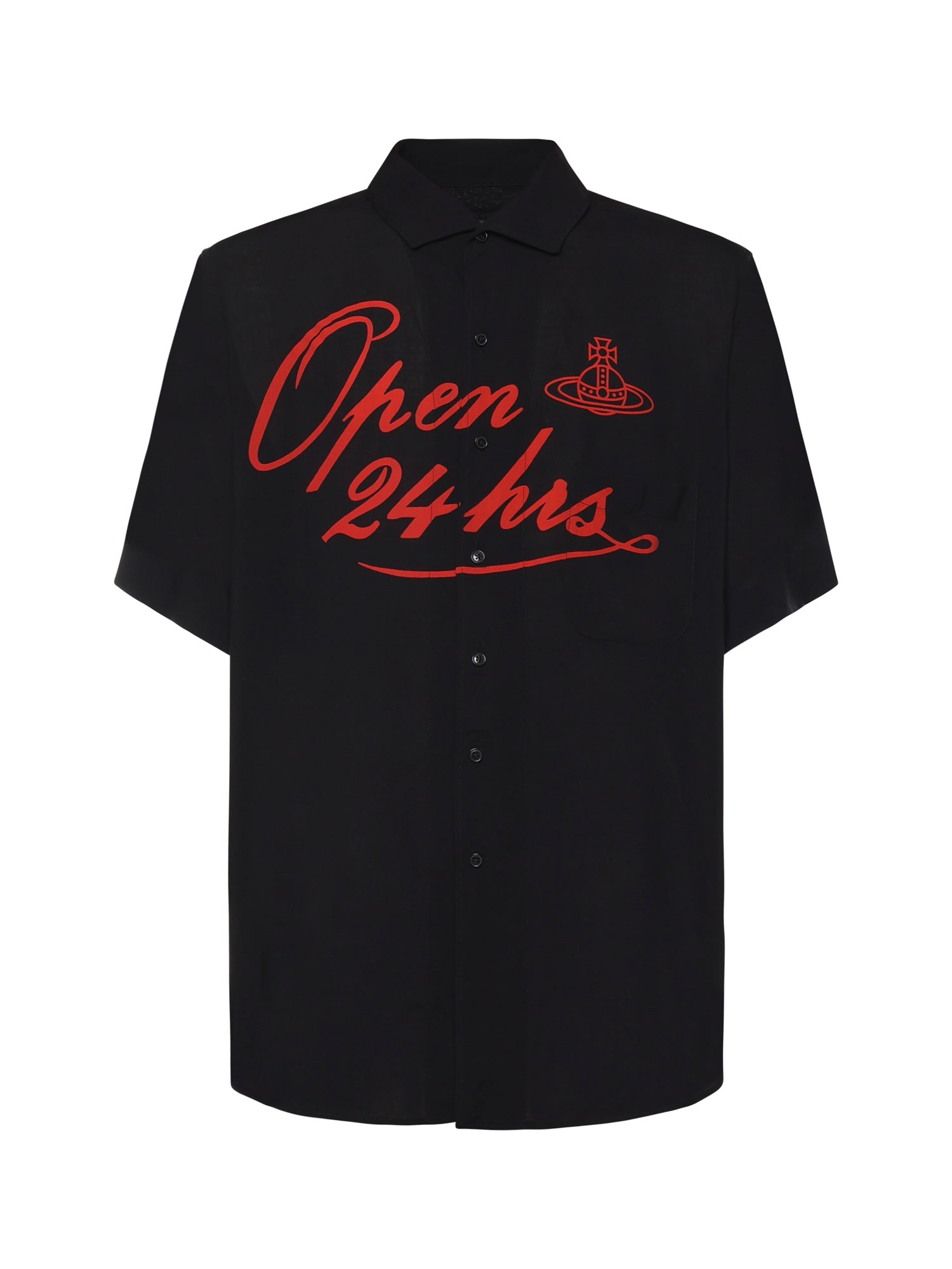 Camicia bowling Open 24 hrs 2401004K W01CMN401 VIVIENNE WESTWOOD 