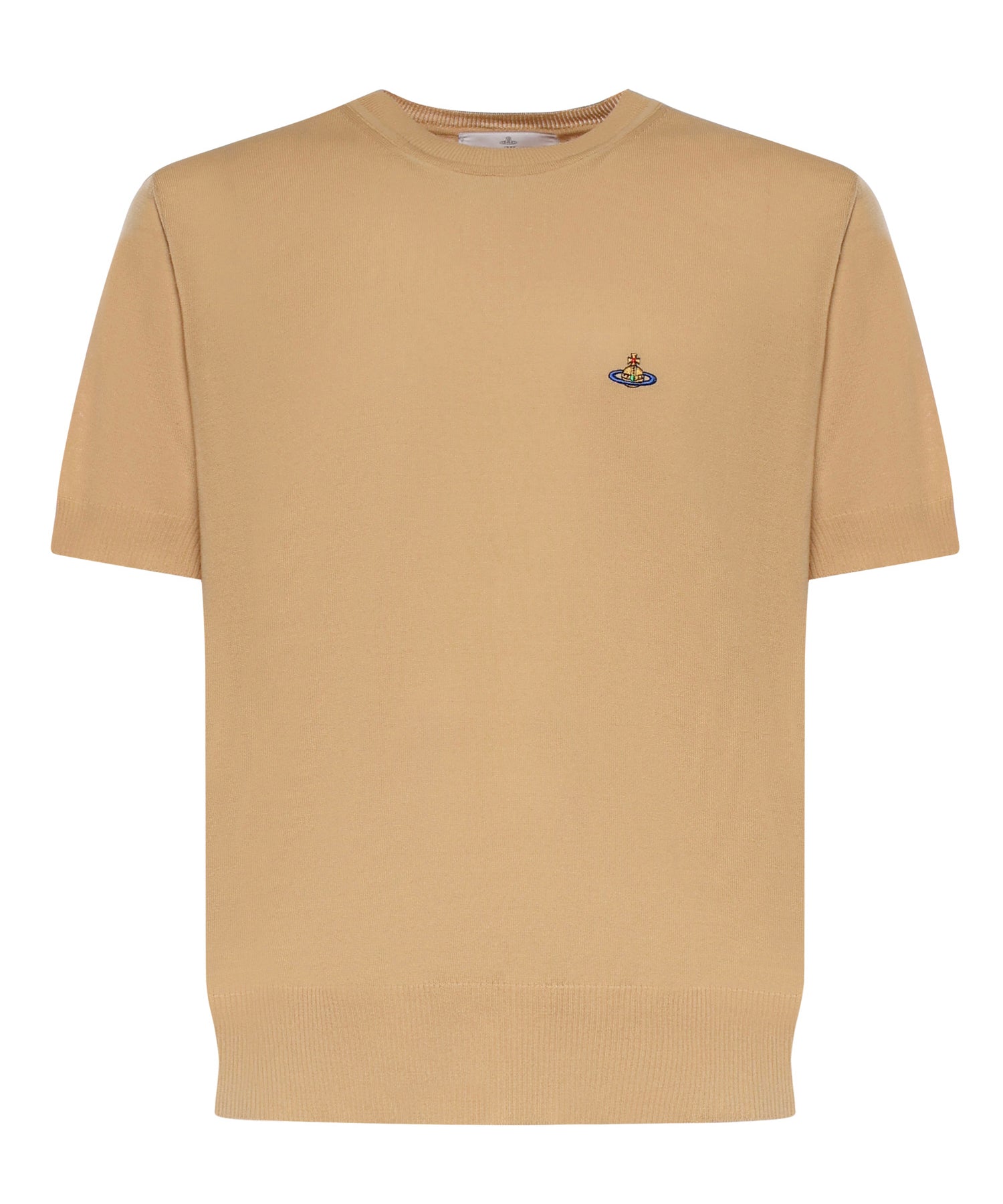 T-shirt Alex in cotone con logo 2701002G Y003FC404 VIVIENNE WESTWOOD 