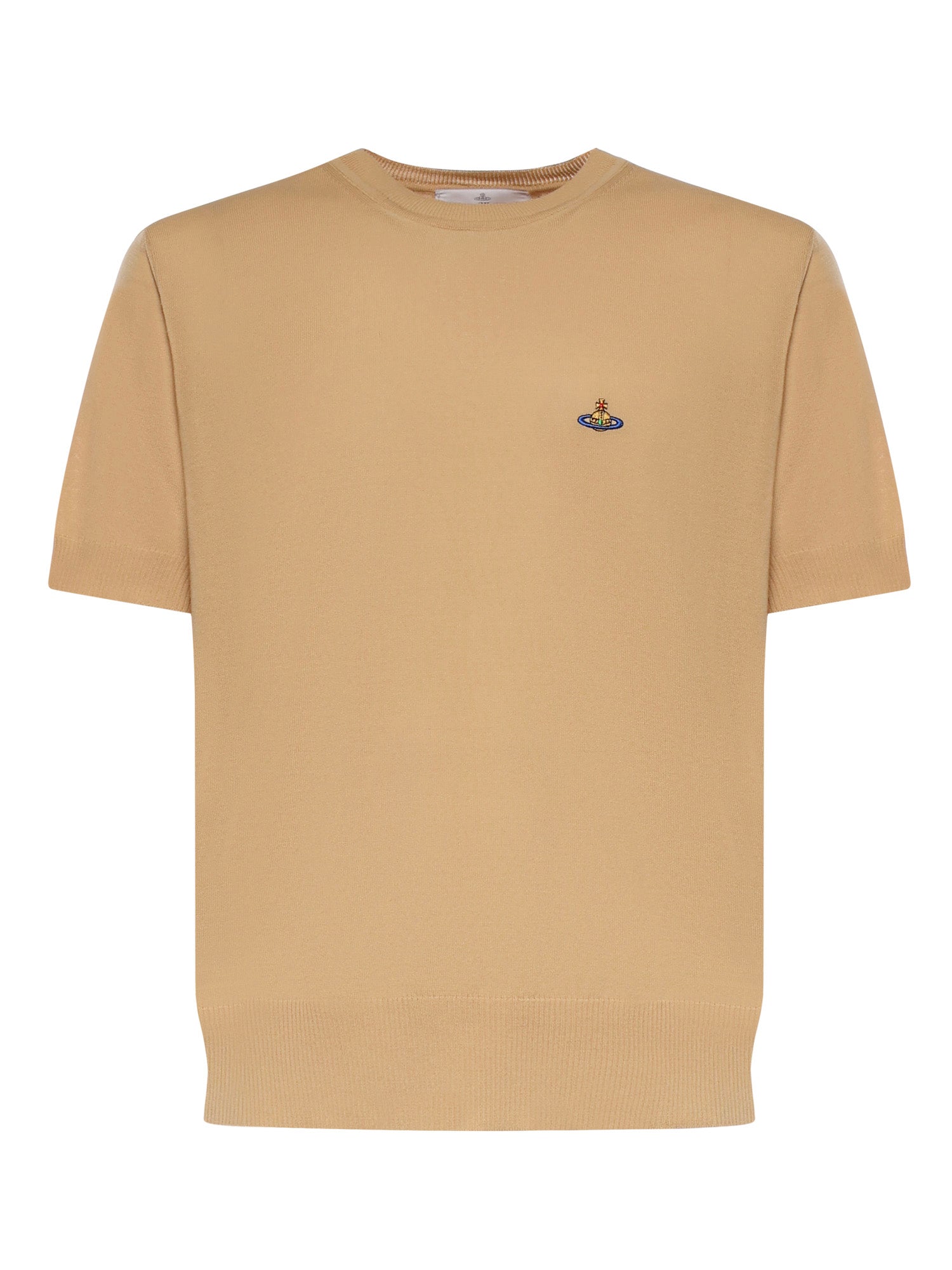 T-shirt Alex in cotone con logo 2701002G Y003FC404 VIVIENNE WESTWOOD 