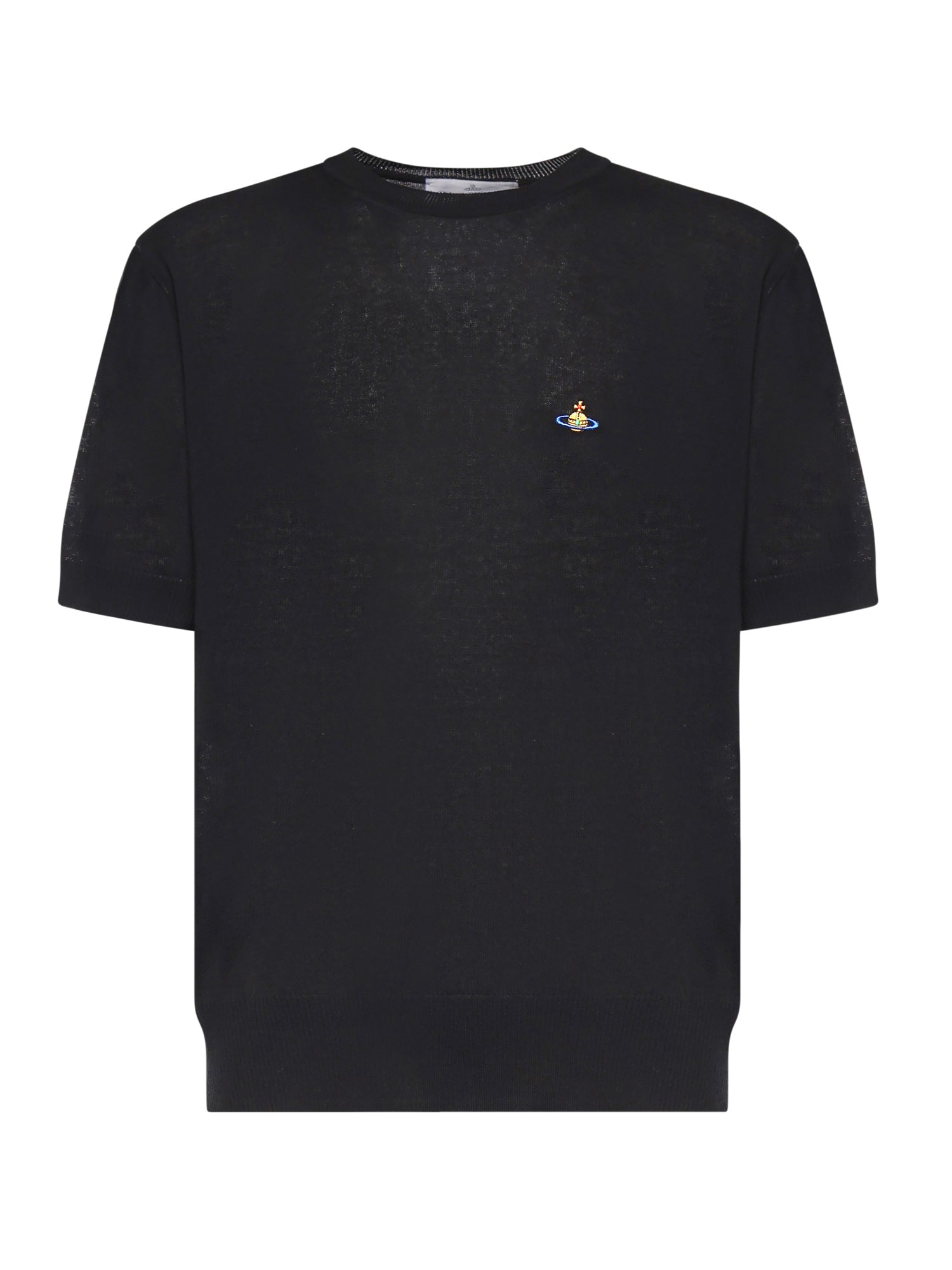 T-shirt Alex in cotone con logo 2701002G Y003FN401 VIVIENNE WESTWOOD 