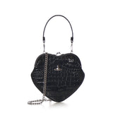 Borsa Belle Heart Frame in pelle 4B01000CW L0098N401 VIVIENNE WESTWOOD 