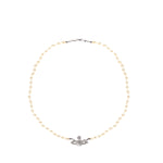 Collana Mini Bas Relief Pearl 63010100 02P104P104 VIVIENNE WESTWOOD 