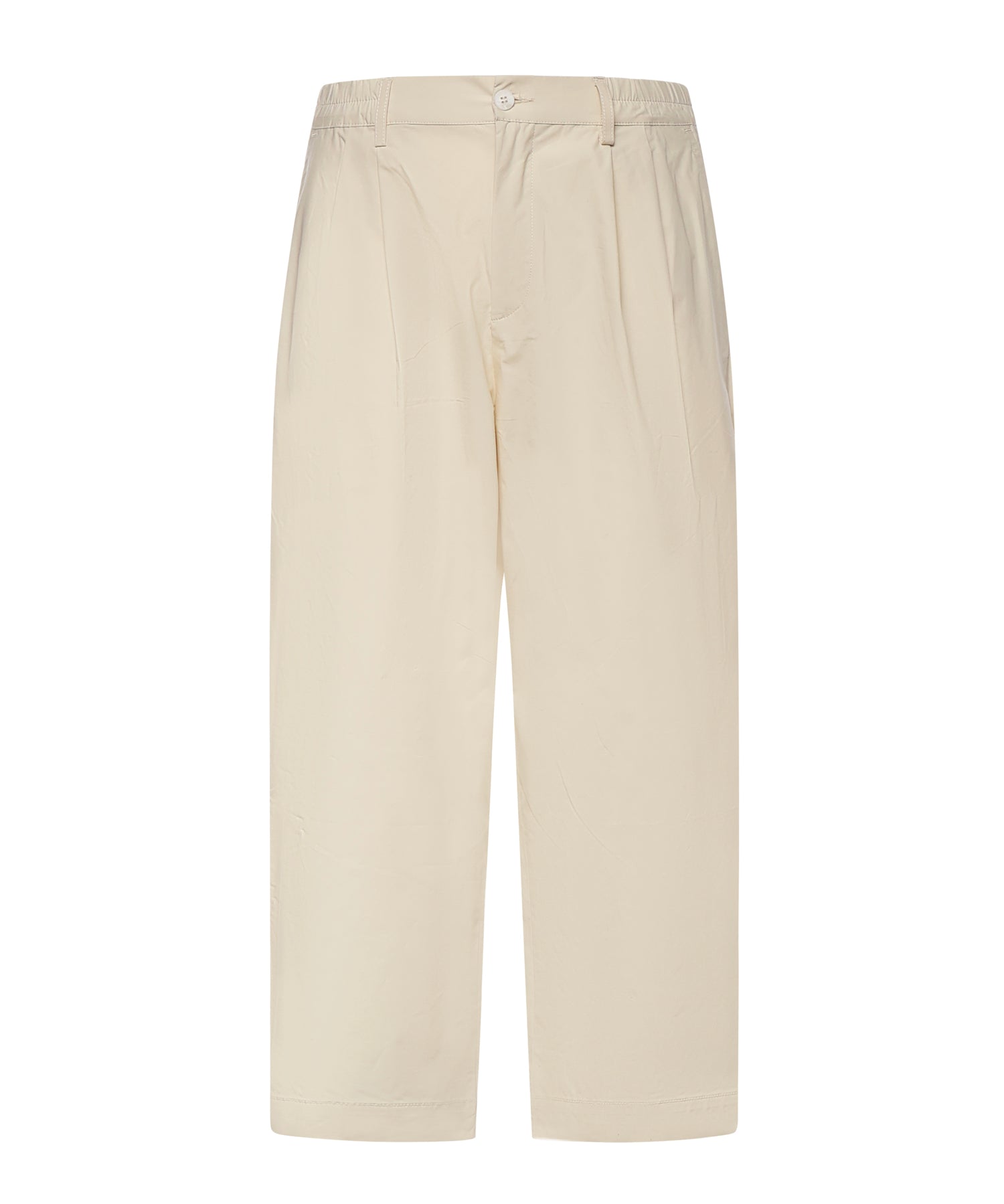 Pantaloni Merlo in cotone 026PA178PS BURRO WOC 