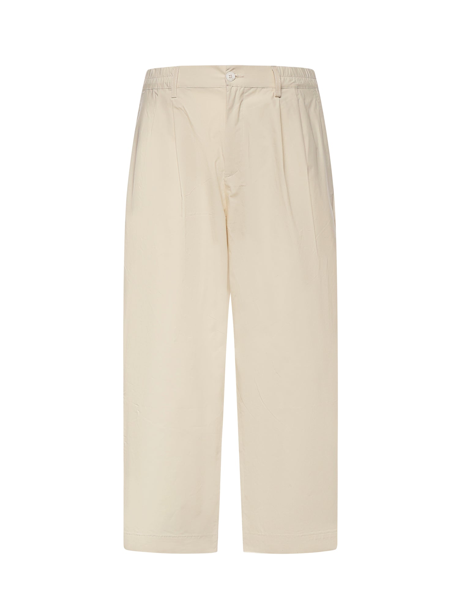 Pantaloni Merlo in cotone 026PA178PS BURRO WOC 
