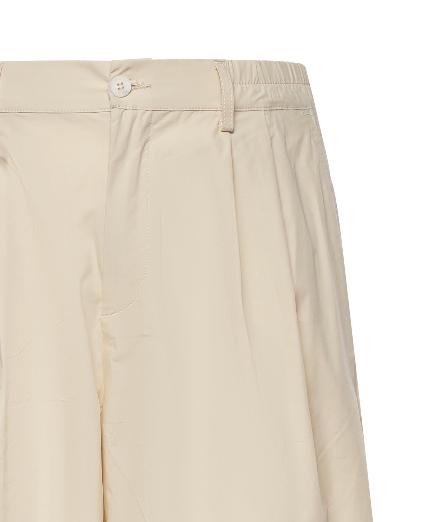 Pantaloni Merlo in cotone 026PA178PS BURRO WOC 
