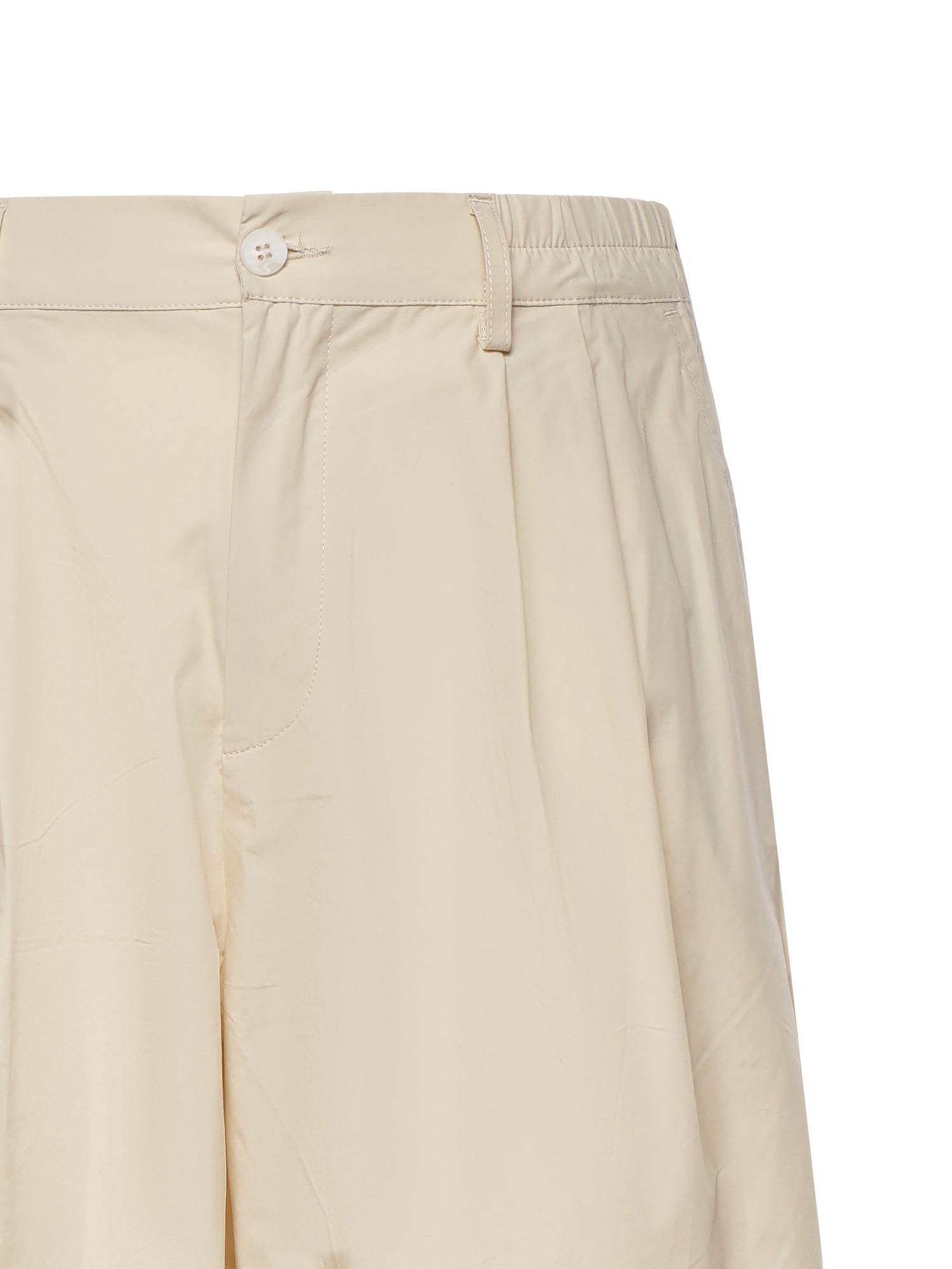 Pantaloni Merlo in cotone 026PA178PS BURRO WOC 