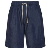 Short Casablanca in lyocell 026SH088DE BLU SCURO WOC 