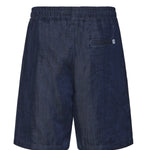 Short Casablanca in lyocell 026SH088DE BLU SCURO WOC 