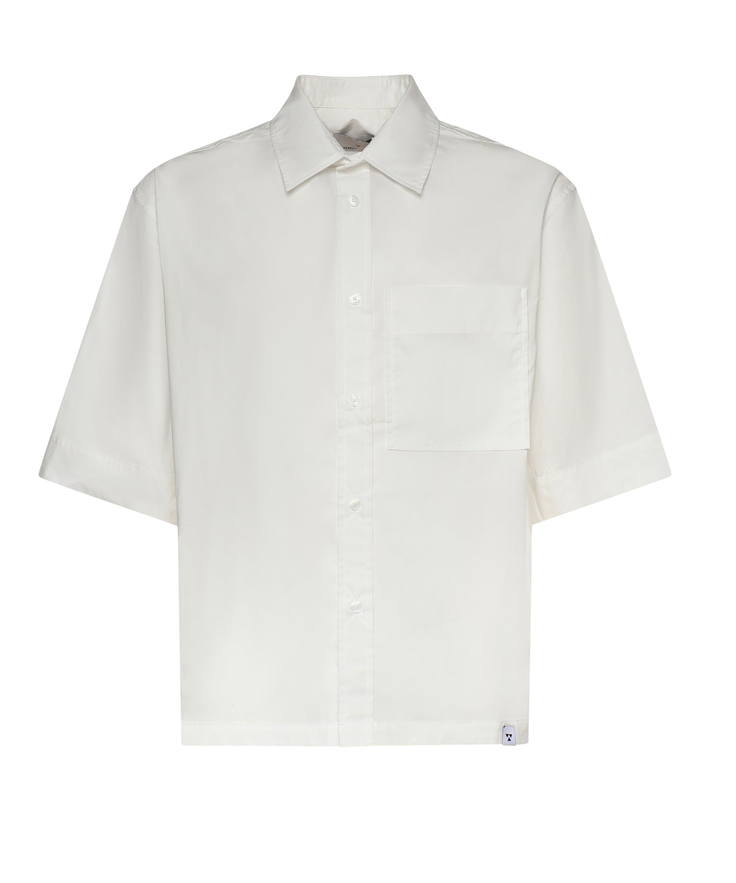 Camicia Nelson in cotone 026ST171PO LATTE WOC 