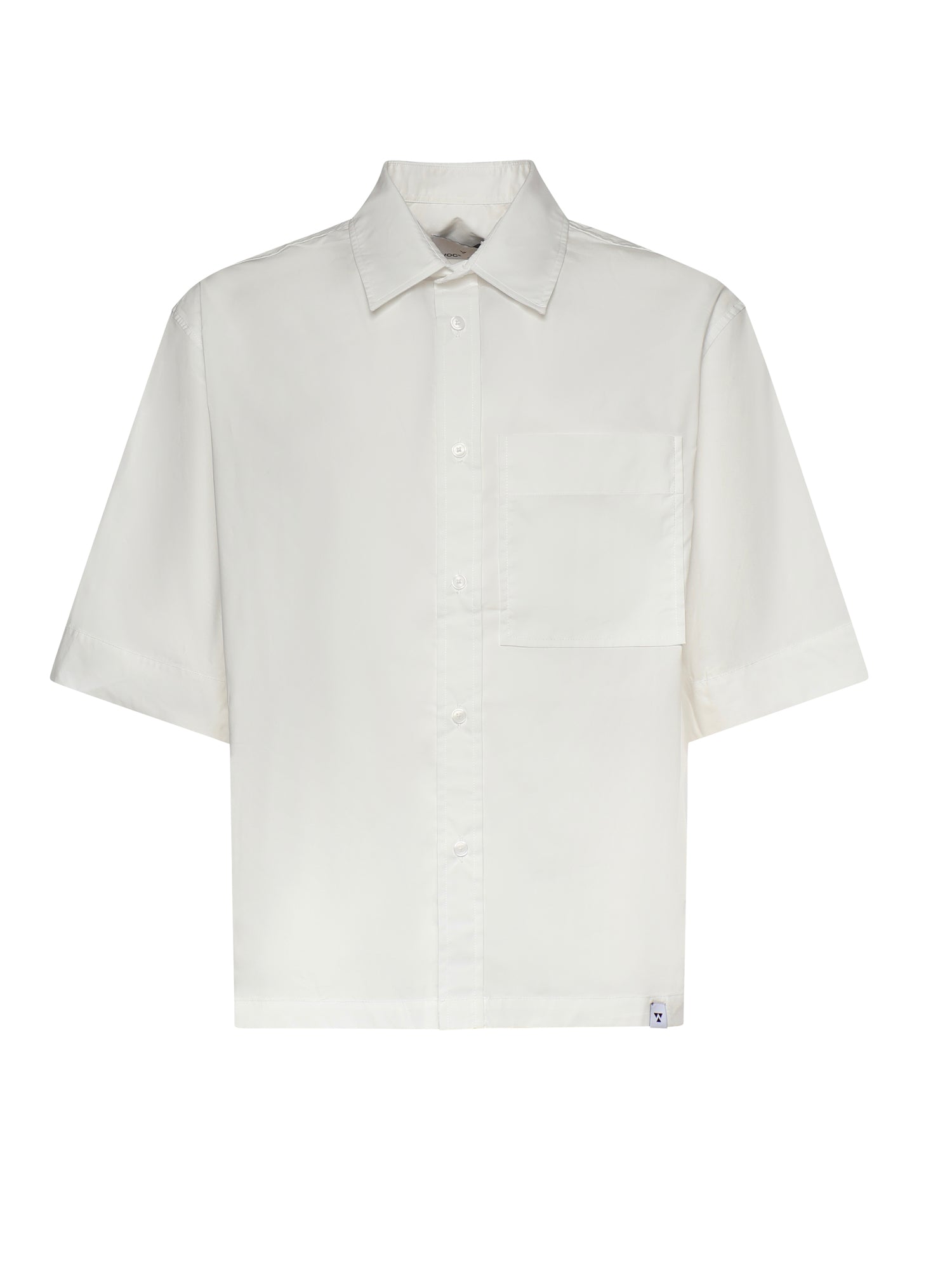 Camicia Nelson in cotone 026ST171PO LATTE WOC 