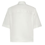 Camicia Nelson in cotone 026ST171PO LATTE WOC 