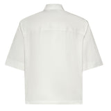 Camicia Nelson in cotone 026ST171PO LATTE WOC 
