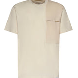 T-shirt Ankara in cotone 026TS110JE PERLA WOC 