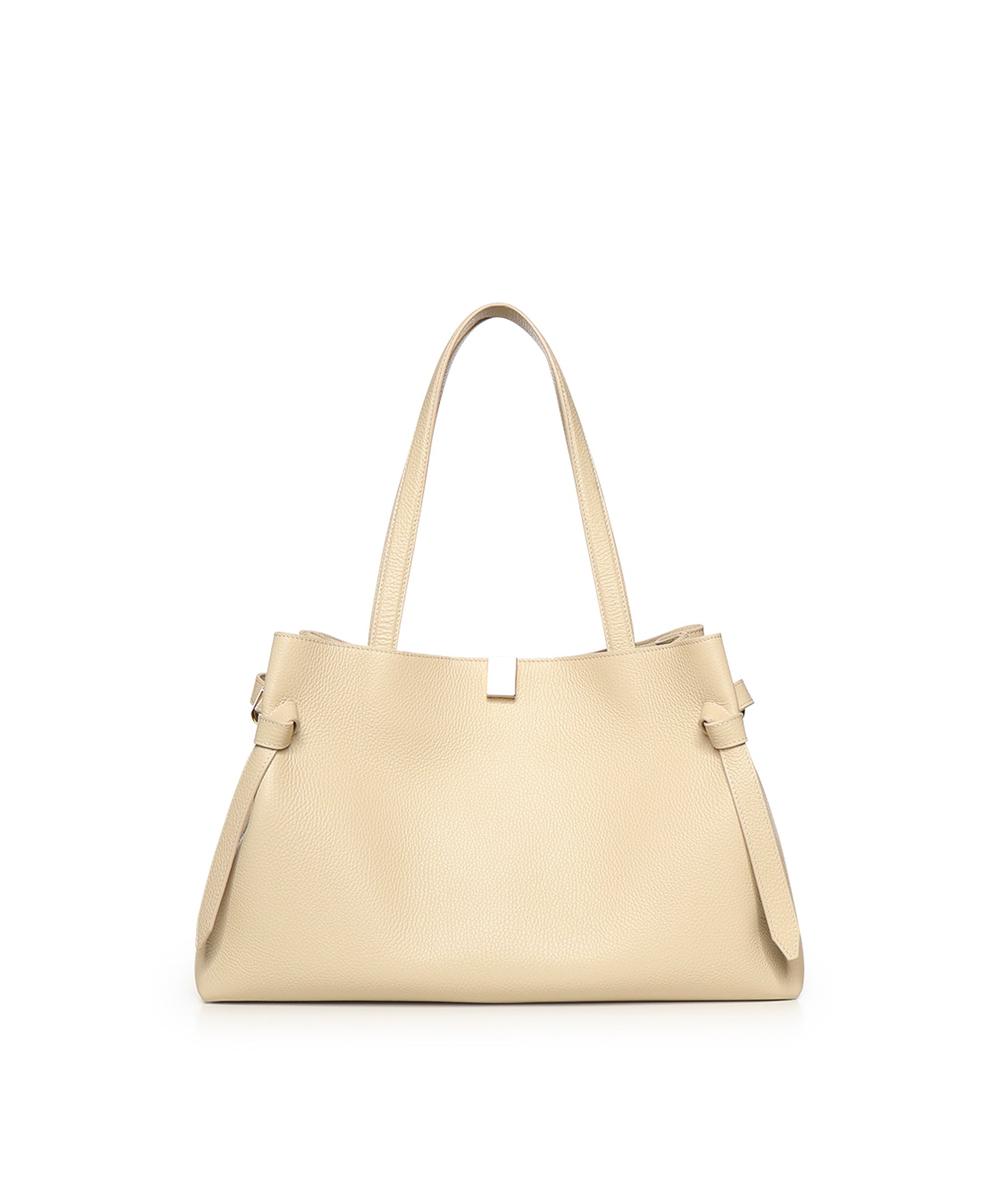 Borsa tote Gyoza in pelle GYOZA TOTE PEBBLE GRAIN LEATHER  YUZEFI 