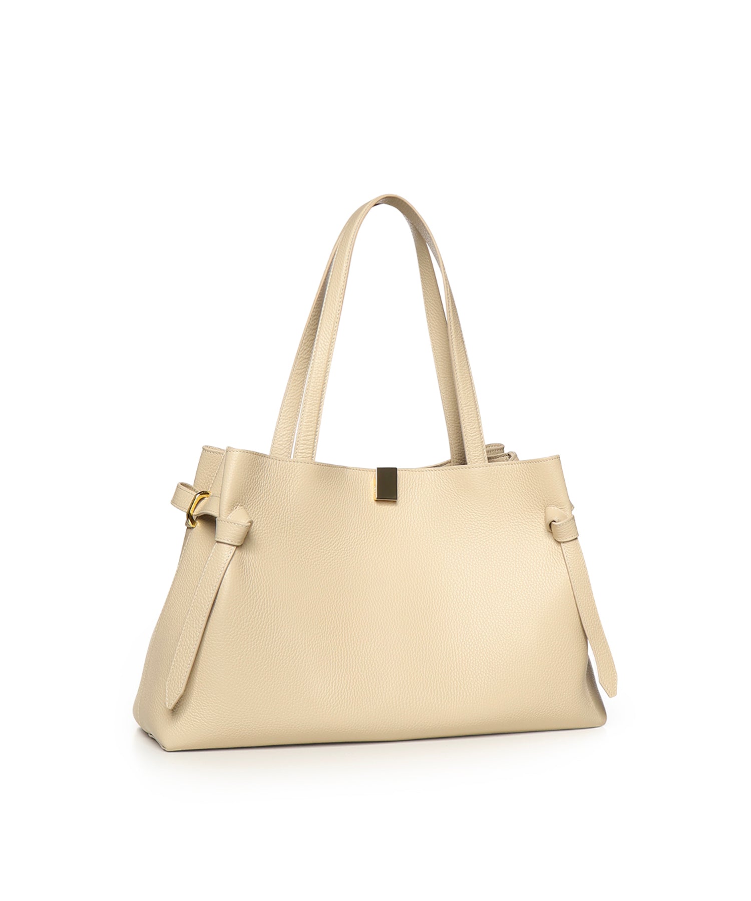 Borsa tote Gyoza in pelle GYOZA TOTE PEBBLE GRAIN LEATHER  YUZEFI 