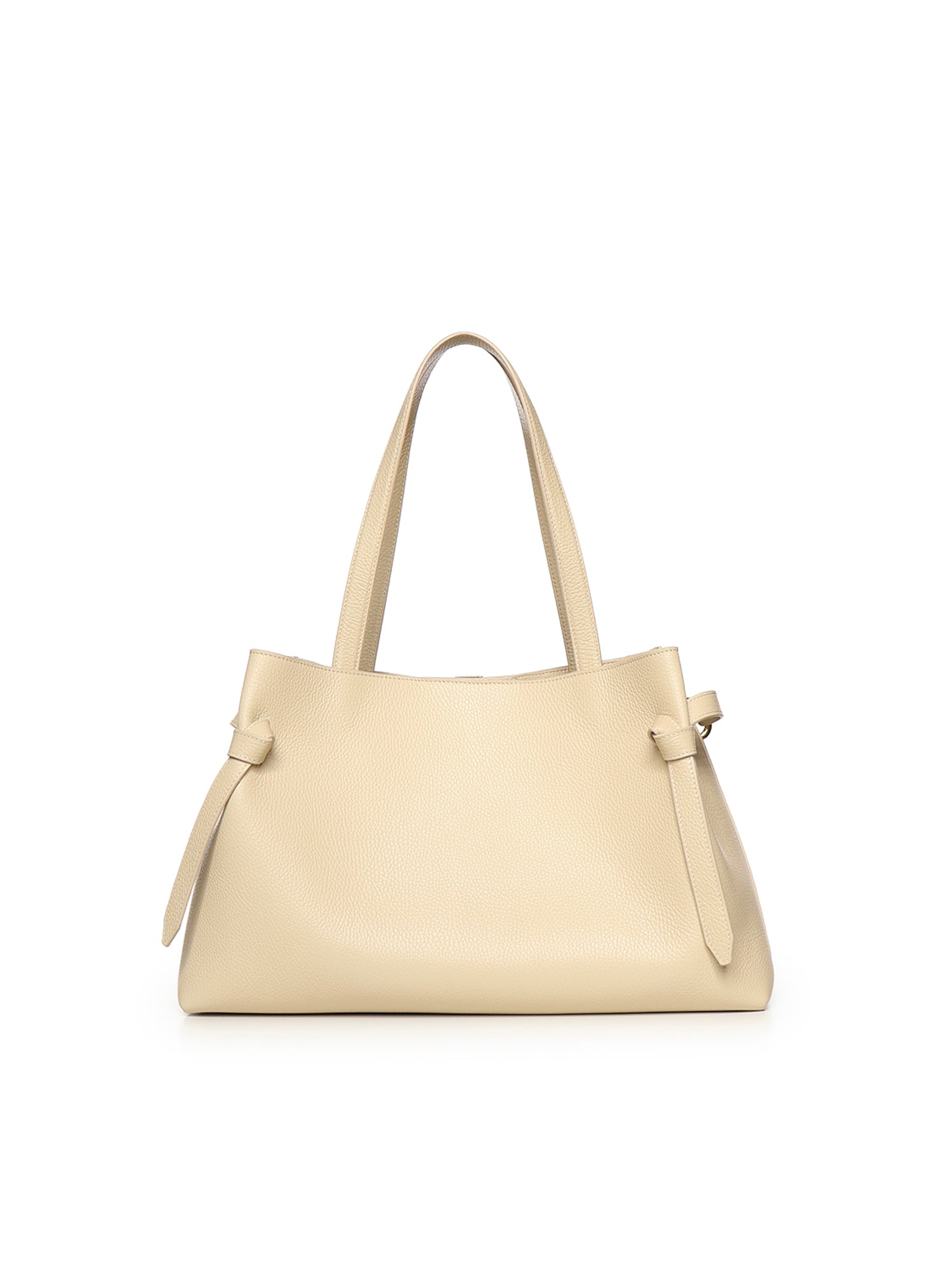 Borsa tote Gyoza in pelle GYOZA TOTE PEBBLE GRAIN LEATHER  YUZEFI 